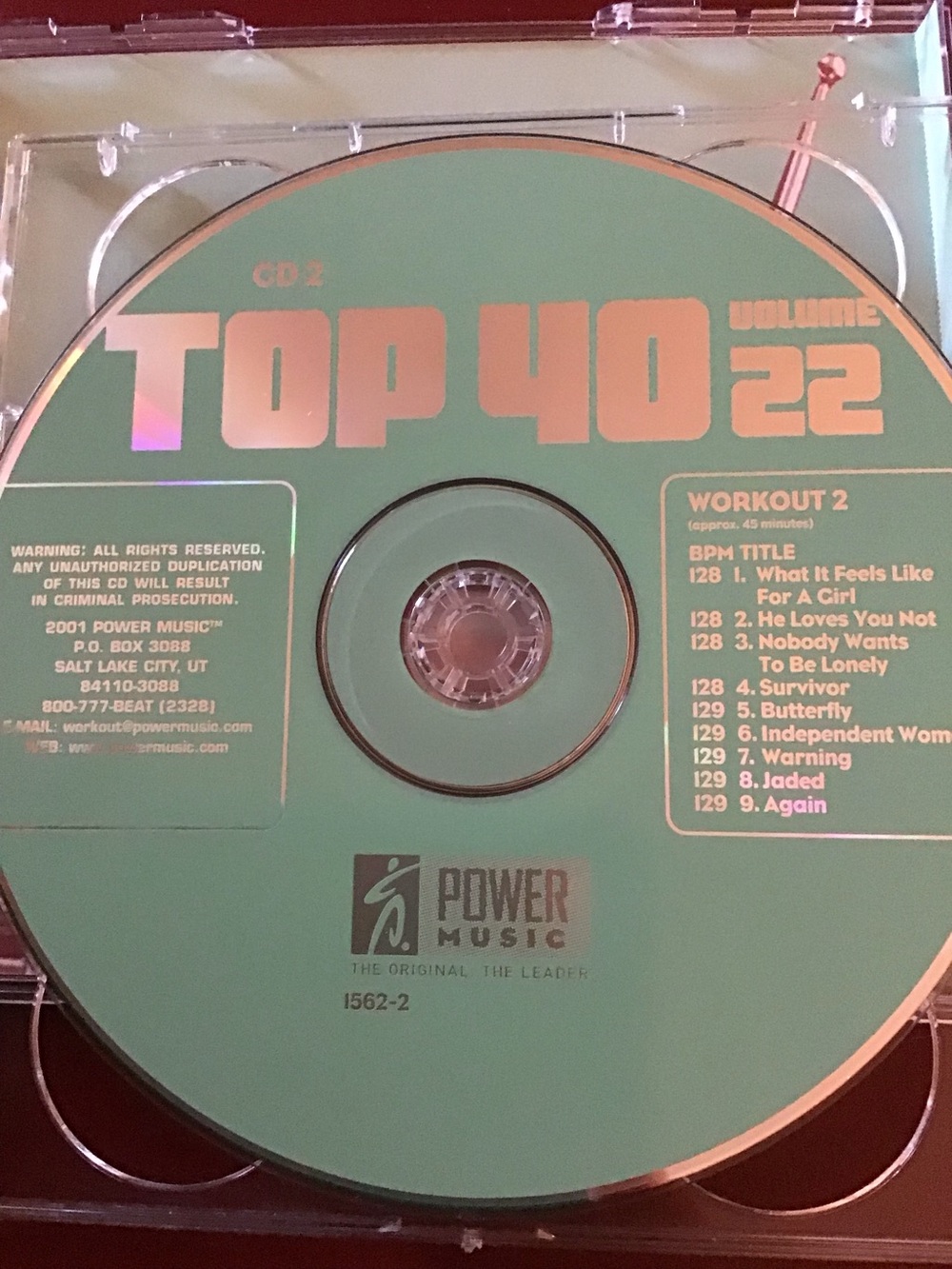 CD, Top 40, Hit Songs, Popular Artists.  Collectible